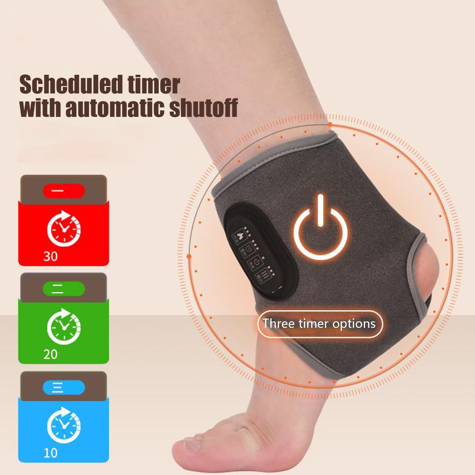 Wellness Spa With Massage - Portable Foot Massager with Heat, 3-Mode