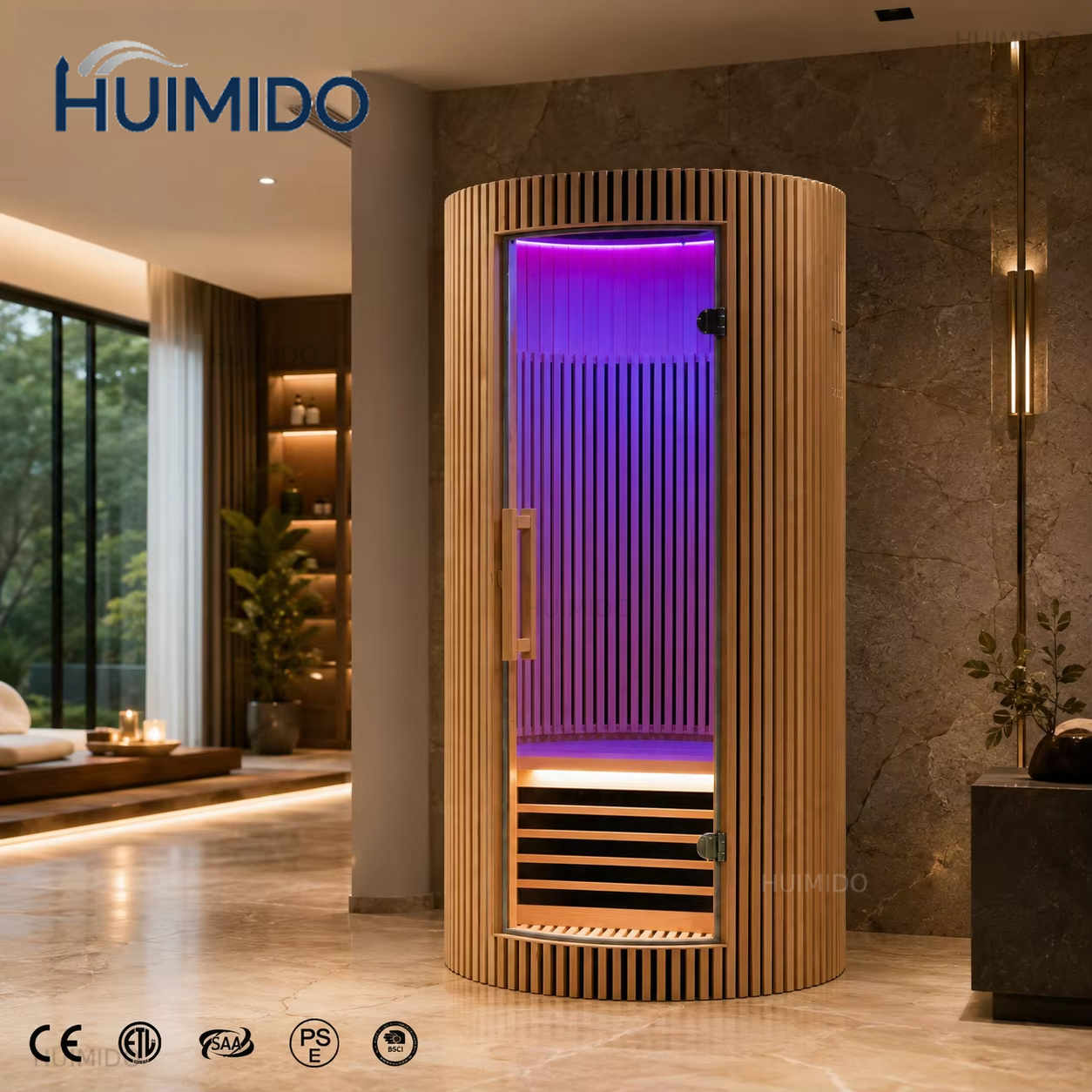 Spa Wellness Family - Deluxe Indoor Infrared Sauna Cask Sauna