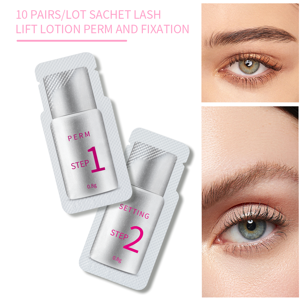 Lash Lift Kit - 10 Cặp/lô Mi Nâng Lotion 0.8