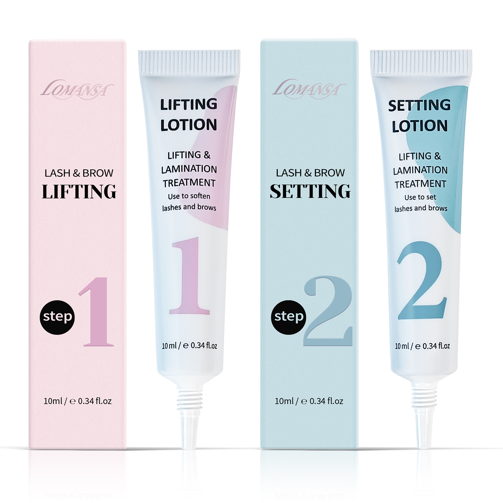 Lash Lift Kit - LOMANSA 10ml Fix Perming Tube Set