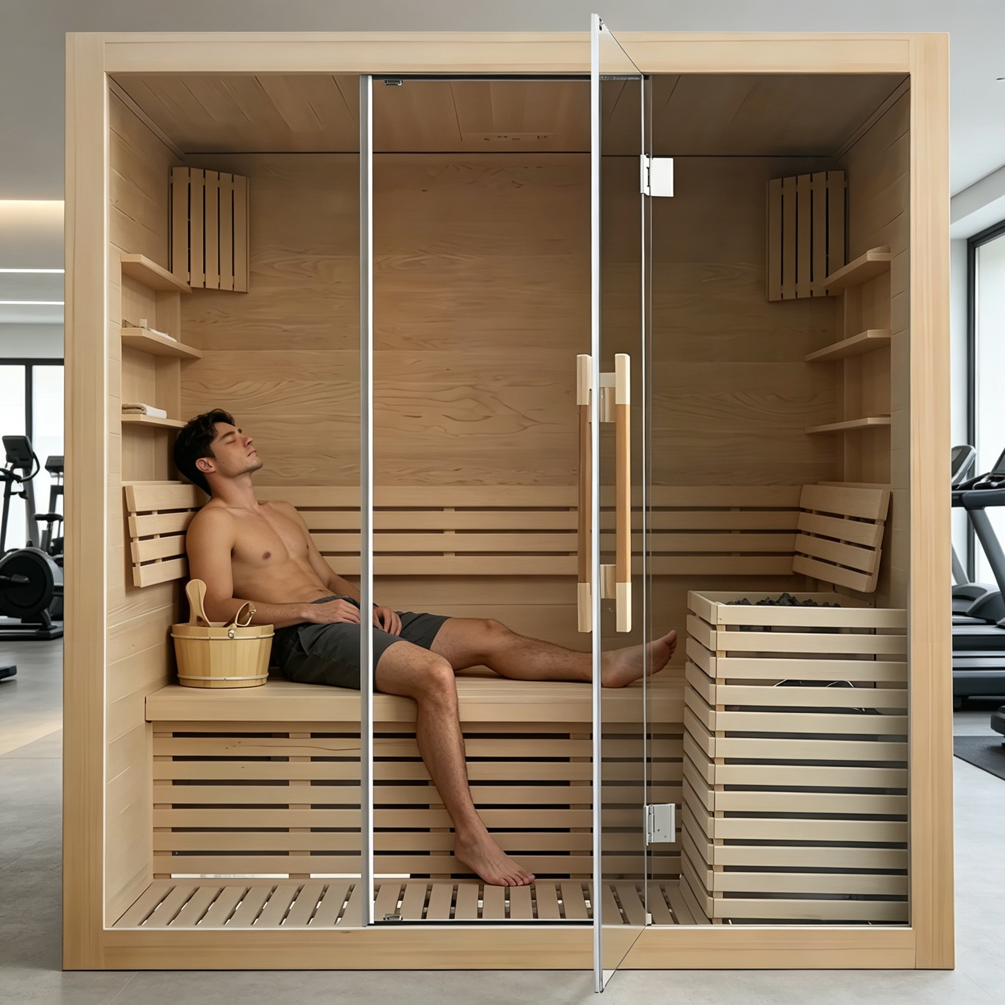 Outdoor Relaxation Sauna House - đánh giá và giá Spa Wellness Family