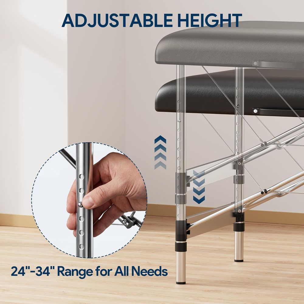 Adjustable Massage Table Porta - đánh giá và giá W Spa & Wellness