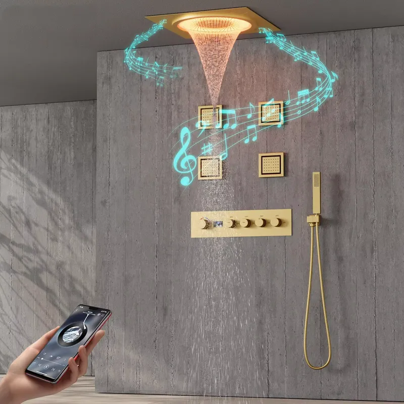 Smart LED Shower Set Bathroom  - đánh giá và giá Spa & Wellness Komplex Bristol Royal * * * *
