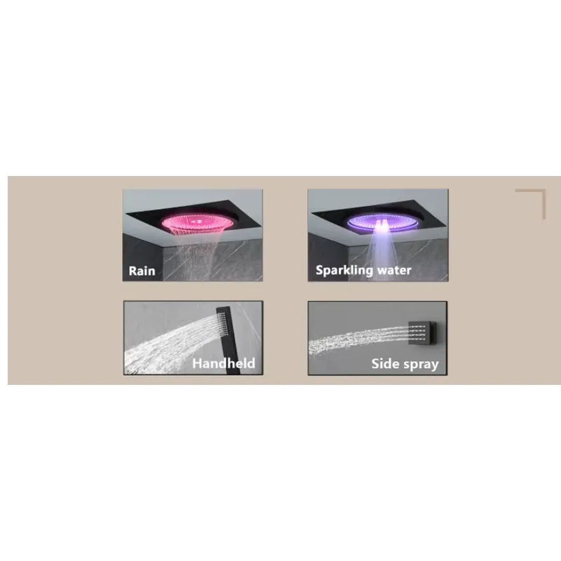 Smart LED Shower Set Bathroom  - đánh giá và giá Spa & Wellness Komplex Bristol Royal * * * *