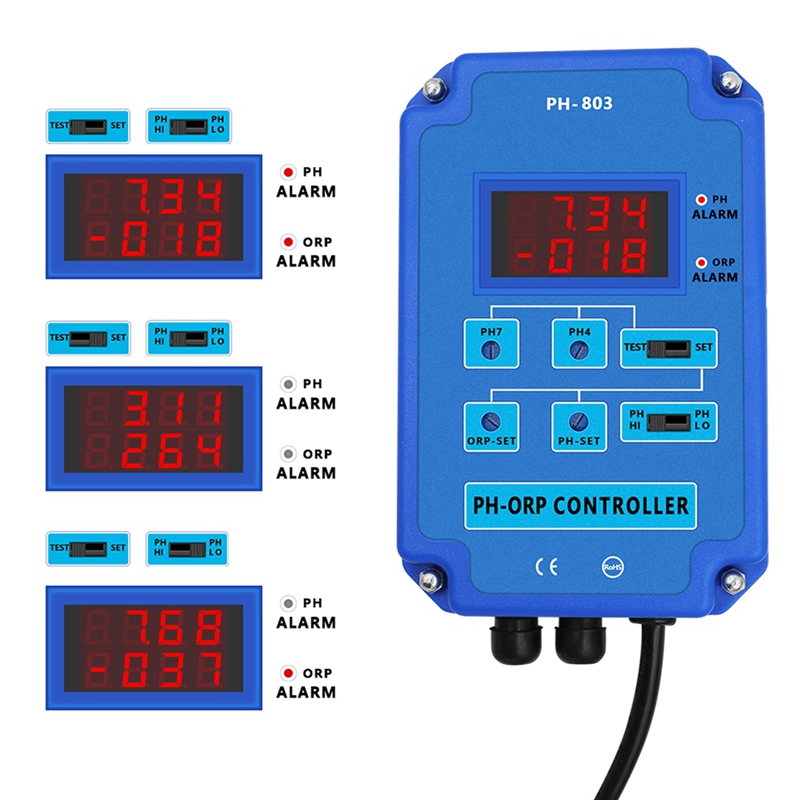 Digital 2&1 PH ORP Monitor Red - đánh giá và giá W Spa & Wellness