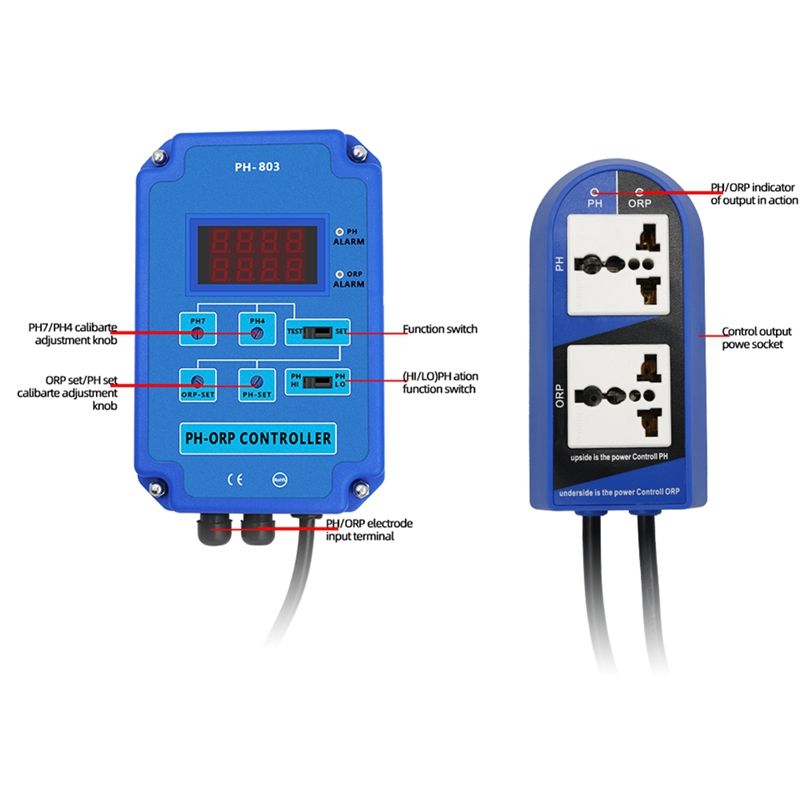 Digital 2&1 PH ORP Monitor Red - đánh giá và giá W Spa & Wellness