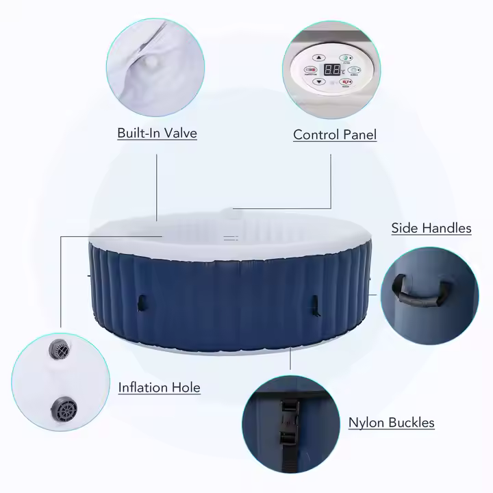 Outdoor Use 6 Person Round Inf - đánh giá và giá Spa & Wellness Komplex Bristol Royal * * * *
