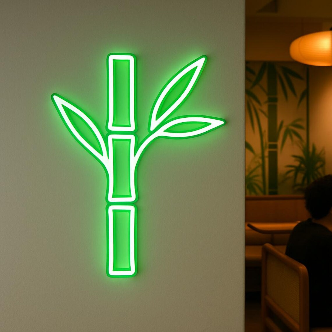 Bamboo with Leaves Neon Sign S - đánh giá và giá Wellness Spa With Massage