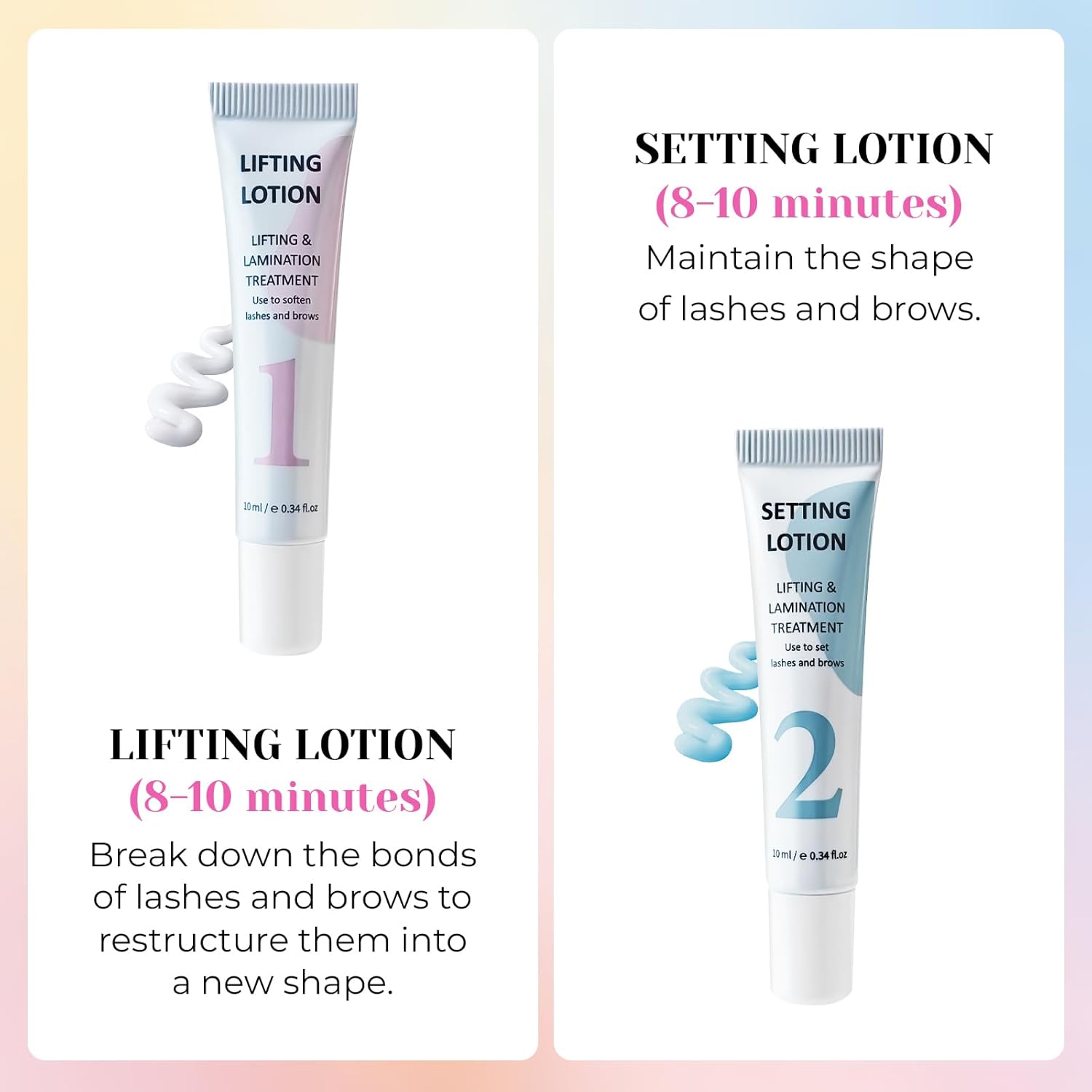 LOMANSA 10ml Fix Perming Tube  - đánh giá và giá Lash Lift Kit
