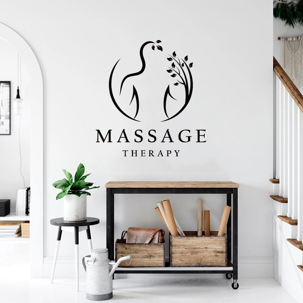 Massage Therapy Vinyl Wall Dec - đánh giá và giá Wellness Spa With Massage