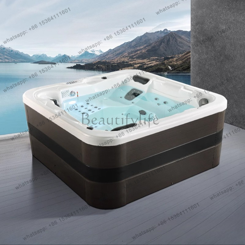 Acrylic Outdoor Jacuzzi Surfin - đánh giá và giá Spa Wellness Jacuzzi