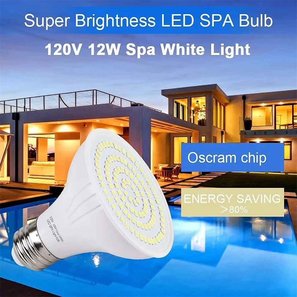 LED Swimming Pool Light E27 E2 - đánh giá và giá Xy Spa & Wellness George Town