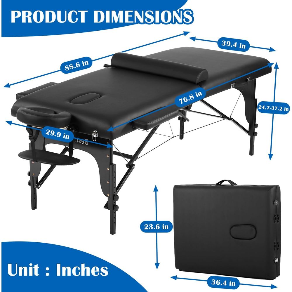 Massage Bed Portable Massage T - đánh giá và giá W Spa & Wellness