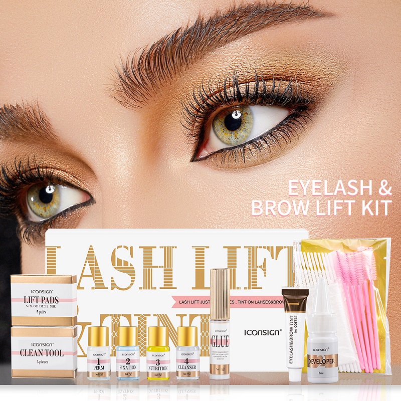 ICONSIGN Làn Mi Nâng Và Tint B - đánh giá và giá Lash Lift Kit